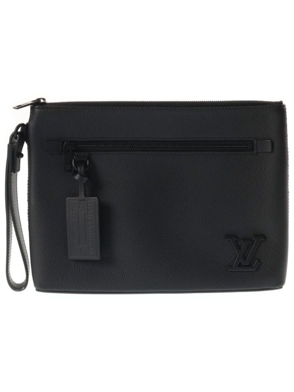 Louis Vuitton LV Aerogram Takeoff Pouch Pochette Black